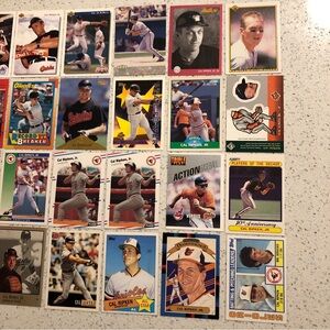 32 Cal Ripken Jr Baseball Cards W/ 1984 Topps, 1985 Fleer, Upper Deck, Score